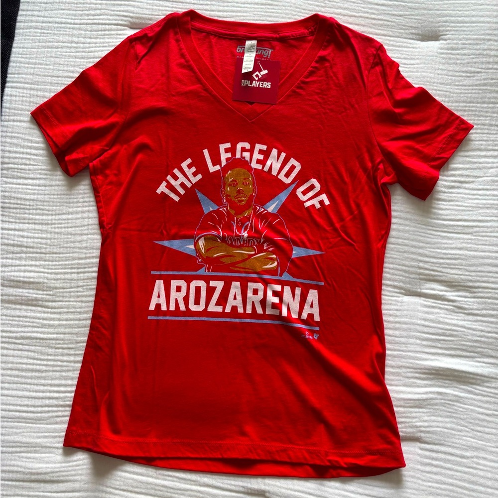 Red 'The Legend of Arozarena' T-Shirt